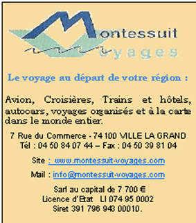 Montessuit Voyages Ville-la-Grand